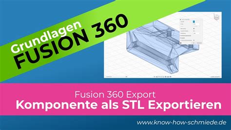 fusion 360 export stl|fusion 360 als stl exportieren.